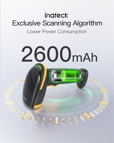 Vue 4 de Inateck Scanner Code Barre