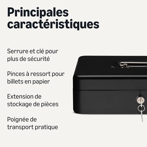 Vue 2 de Amazon Basics Caisse