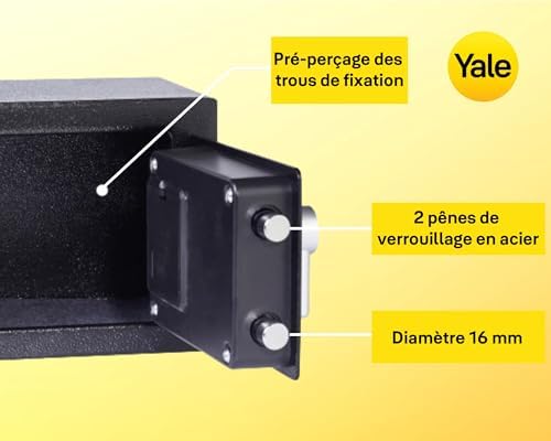 Vue 6 de Yale Coffrefort Electronique Compact