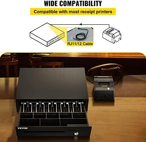 Vue 6 de Vevor Tiroircaisse Enregistreuse Cm
