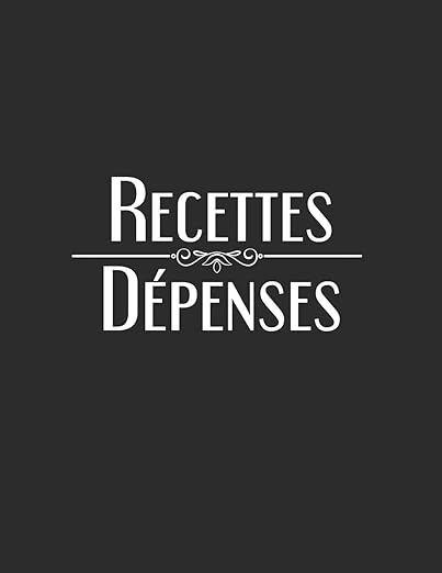 Recettes Depenses Registre Comptable