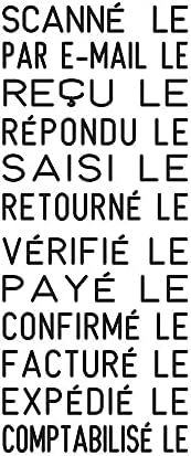 Vue 2 de Petit Tampon Dateur Trodat