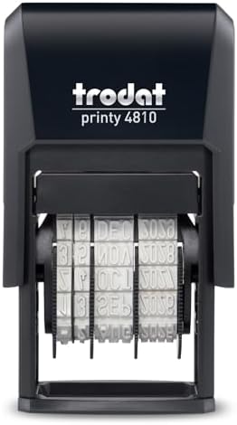 Vue 2 de Trodat Timbre Dateur Printy