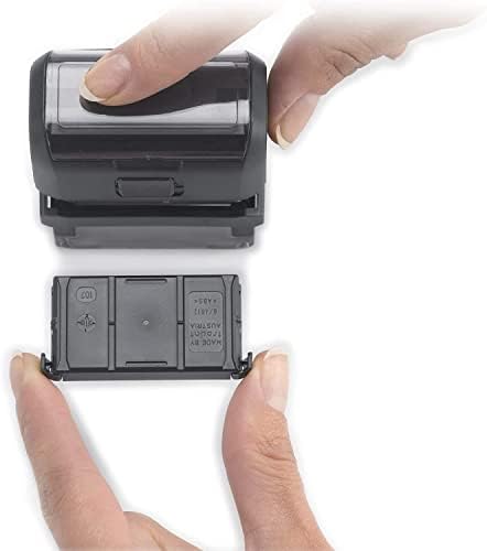 Vue 3 de Trodat Printy Line Bleu