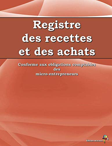 Registre Des Recettes Et