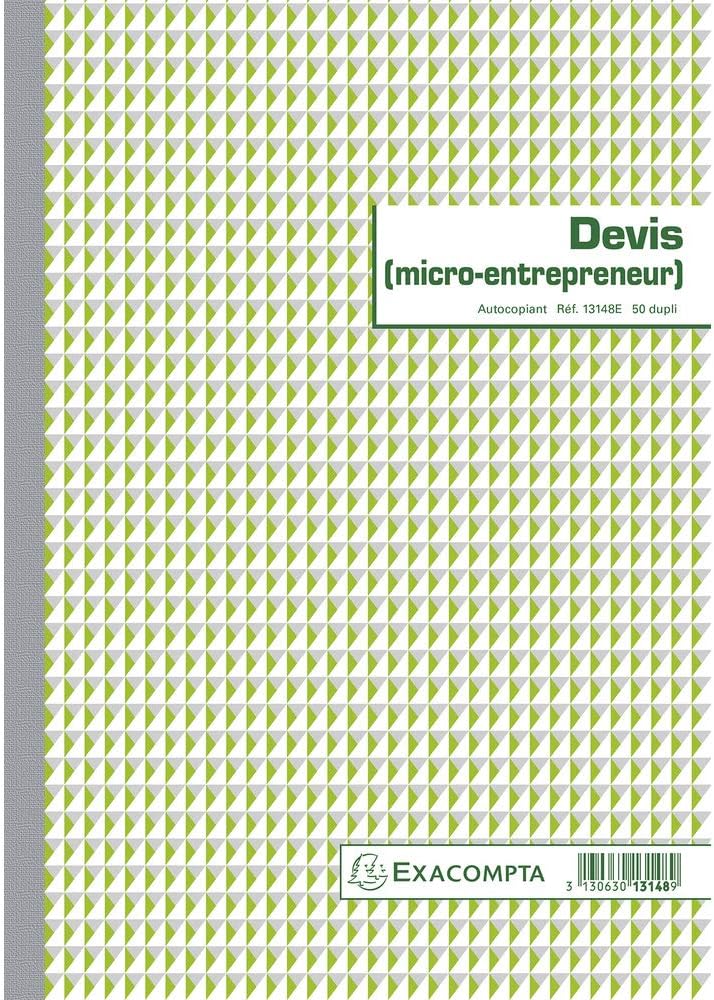 Exacompta Devis Auto Entrepreneur