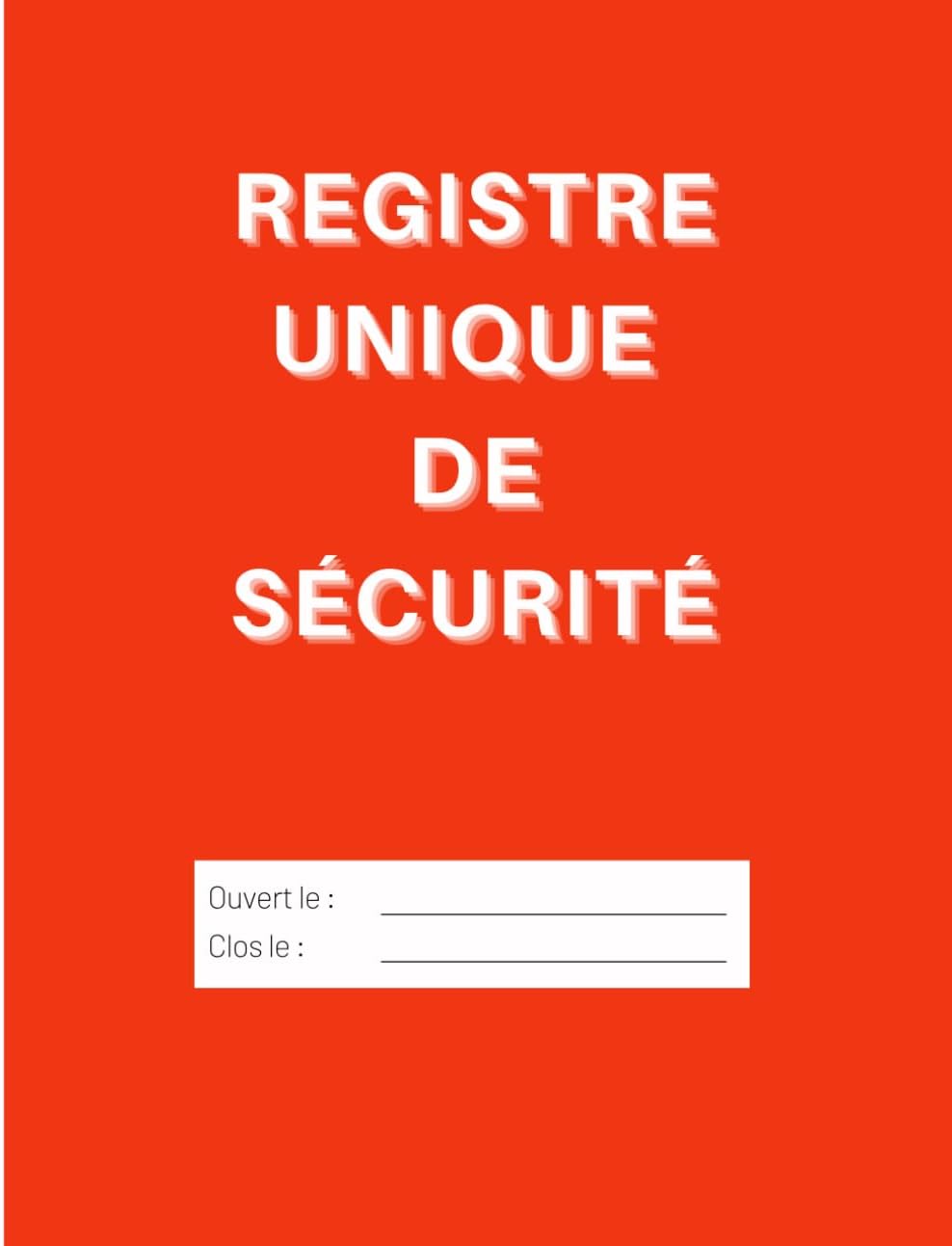 Vue 6 de Registre De Securite Reglementation
