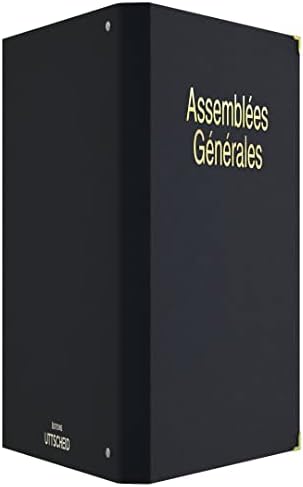 Vue 2 de Classeur Registre Assemblees Generales