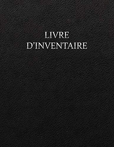 Livre Dinventaire Effet Cuir