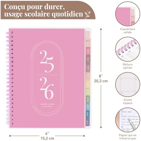 Vue 2 de Rileys Agenda Agenda Scolaire