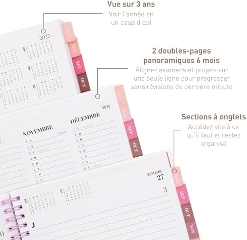 Vue 3 de Rileys Agenda Agenda Scolaire