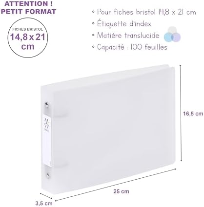 Vue 3 de Viquel Classeur Fiches