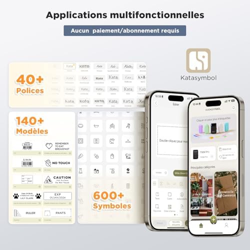 Vue 3 de Supvan Tm Pro Etiqueteuse