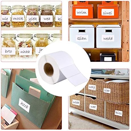 Vue 3 de Etiquettes Autocollantes Cuisine Bureau