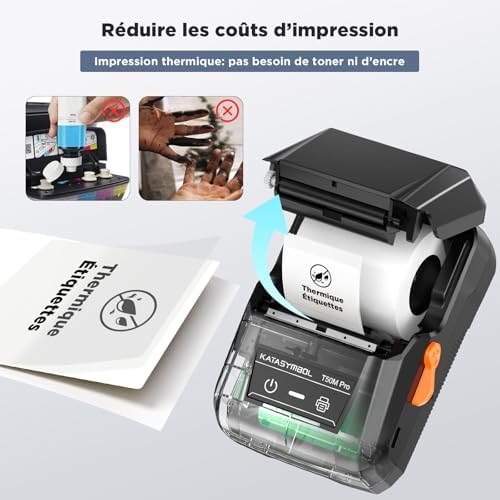 Vue 6 de Supvan Tm Pro Etiqueteuse