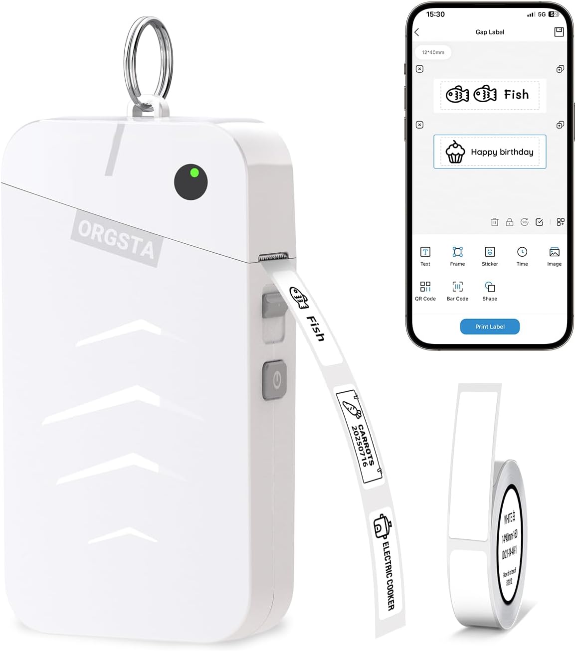 Orgsta Etiqueteuse Bluetooth