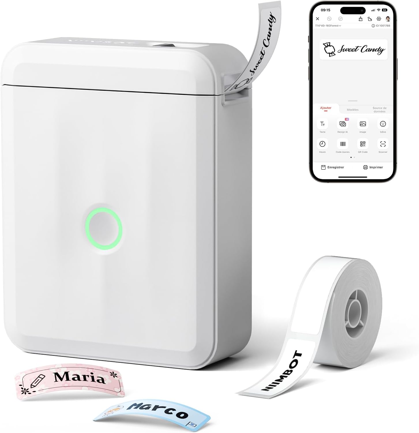 Niimbot Etiqueteuse Avec