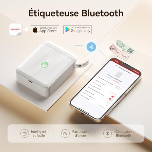 Vue 6 de Niimbot Etiqueteuse Avec