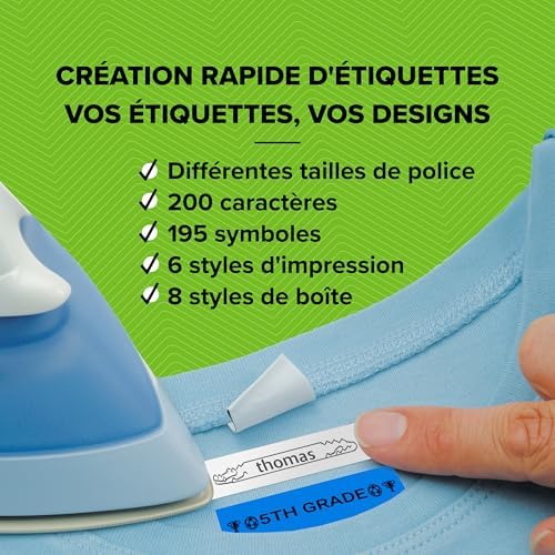 Vue 4 de Dymo Letratag Lth Etiqueteuse
