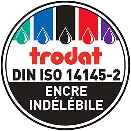 Vue 7 de Flacon Dencre Noire Trodat