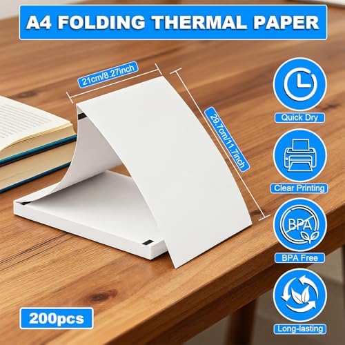Vue 2 de Feuilles Papier Thermique