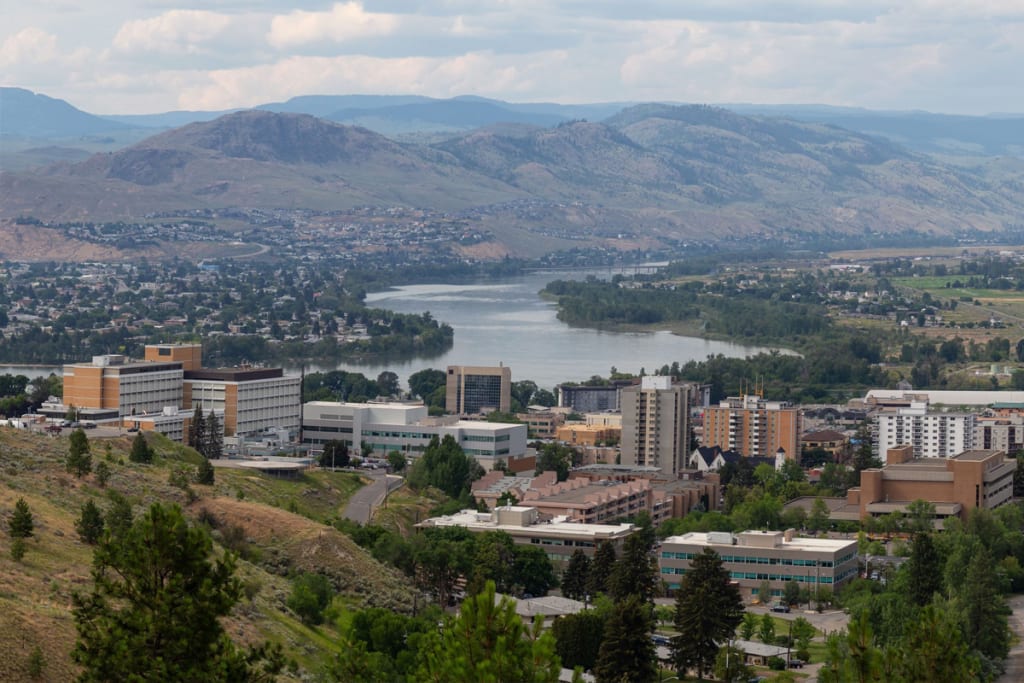 Kamloops aerial