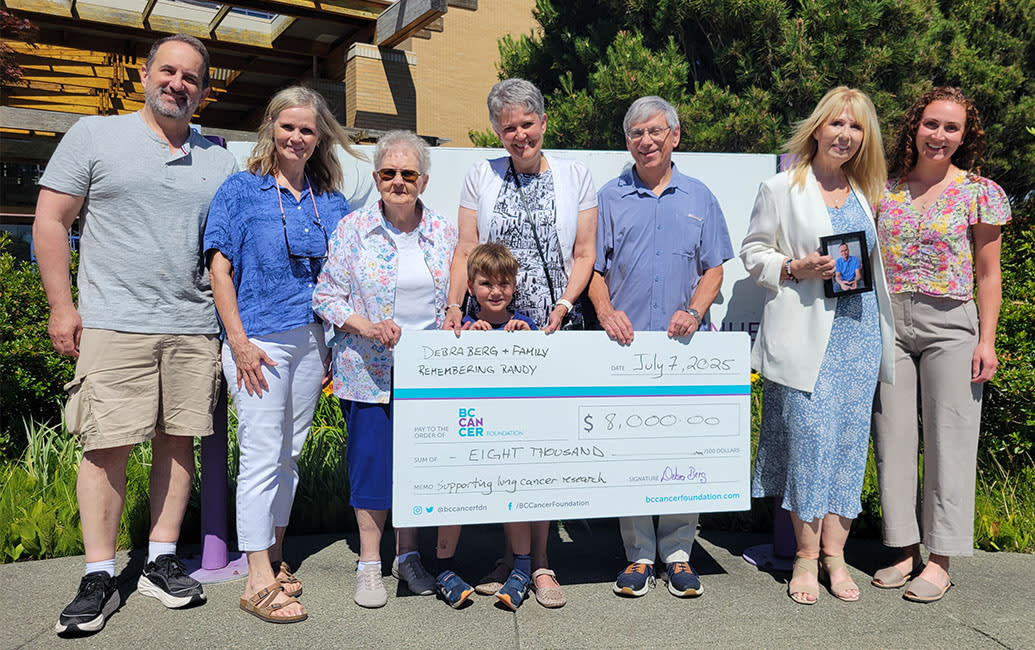 Debra Berg and family