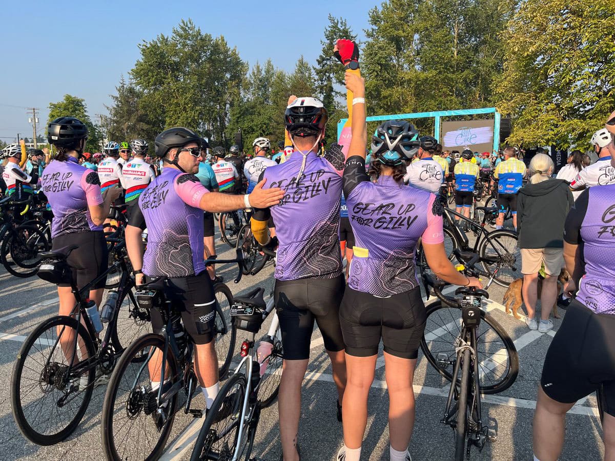 Tour de Cure - Team Gear up for Gilly