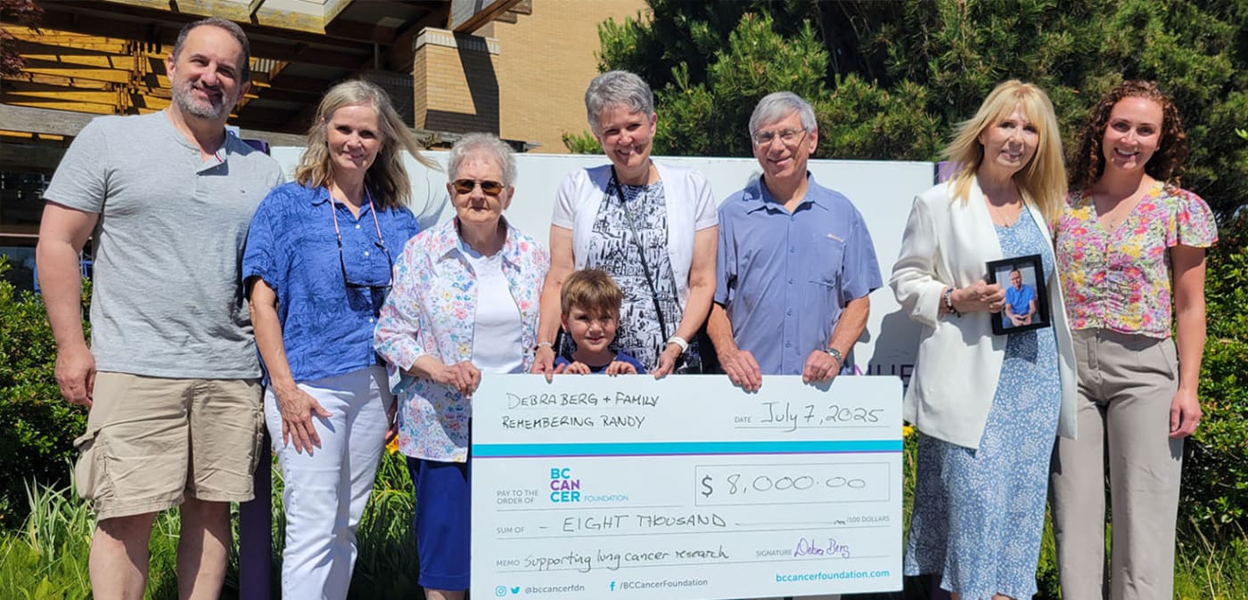 Debra Berg and family