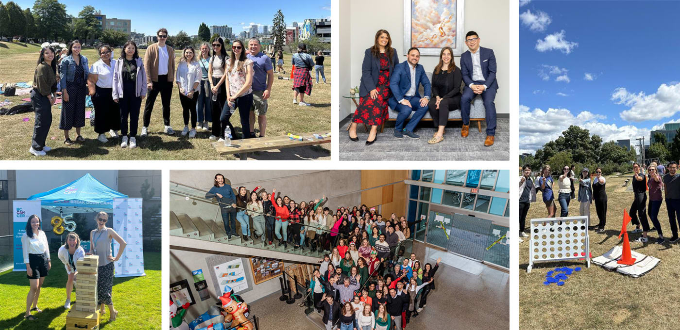 BC Cancer Foundation - Staff collage