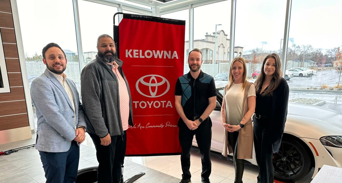 Kelowna Toyota, a supporter of BC Cancer Foundation