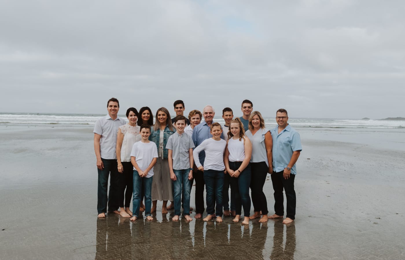 Chad Bannister and family