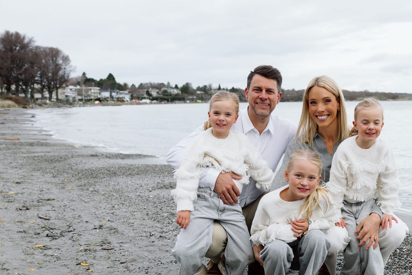 Chelsea Madrick and family