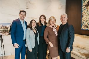 Shelly Appleton Benko and Benko family donate to BC Cancer in Surrey