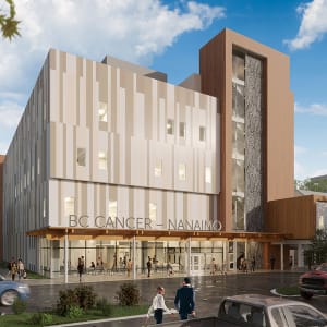 Nanaimo Cancer Center rendering