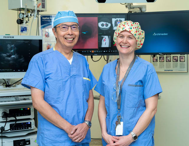 Drs. Stephen Lam and Renelle Myers