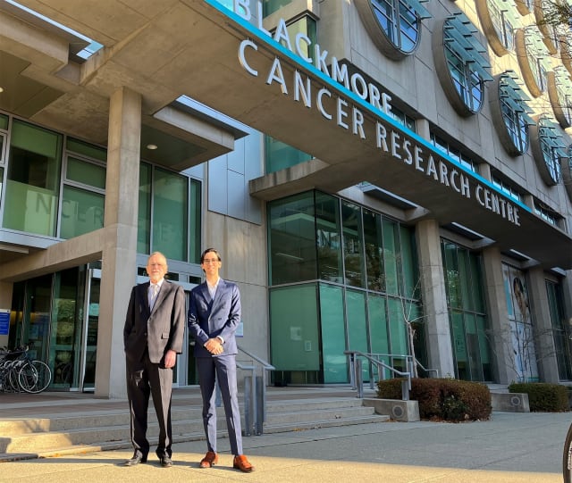 Dr. David McLean with son Robert McLean, creator of the Trusted Advisor Circle