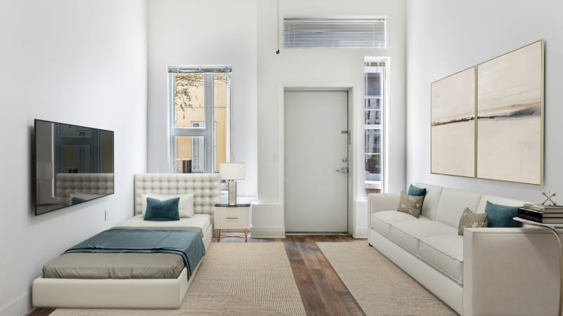 Furnished studio apartment at Pearl Studios in Portland