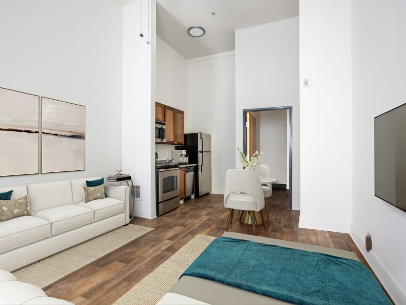 Furnished studio apartment at Pearl Studios in Portland