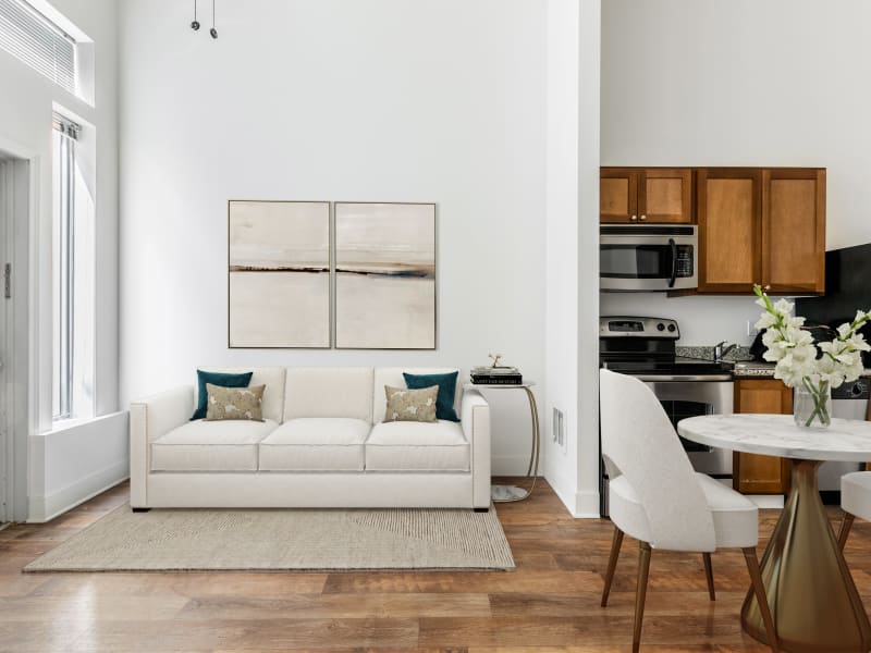 Furnished studio apartment at Pearl Studios in Portland