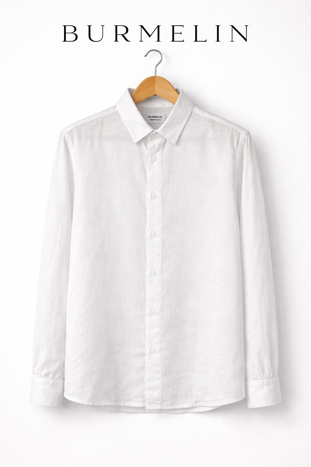 100% Linen Long Sleeve Shirt