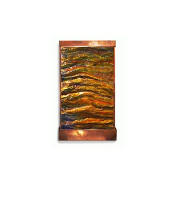 Sky’s on Fire Copper Wall Fountain