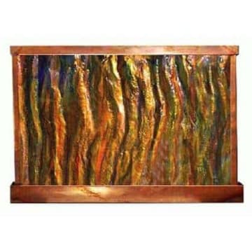 Sky’s on Fire Horizontal Copper Wall Fountain