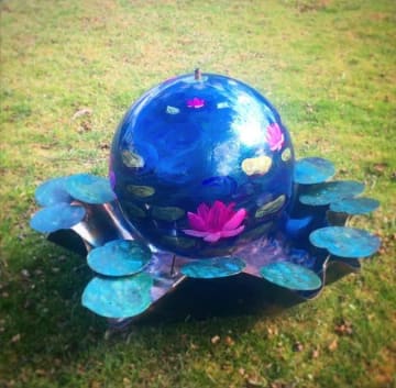 Giverny Acrylic  Sphere   Fountain