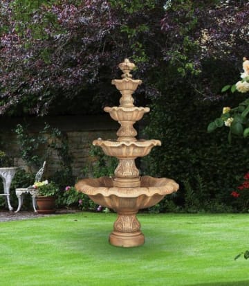 Four-Tier Renaissance Fountain  Spill Version