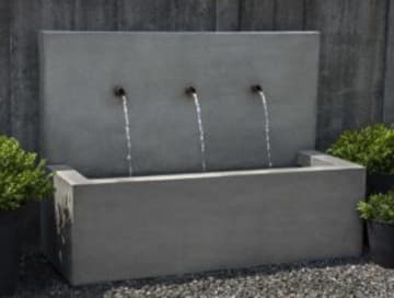 Long Beach GFRC Wall Fountain