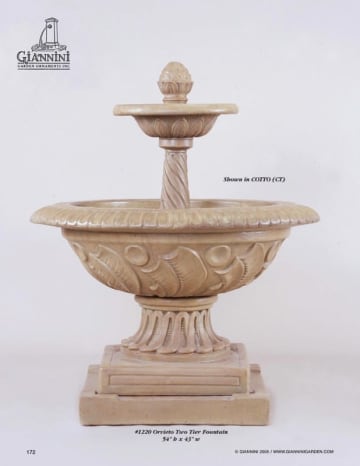 Orvieto Two Tier Fountain