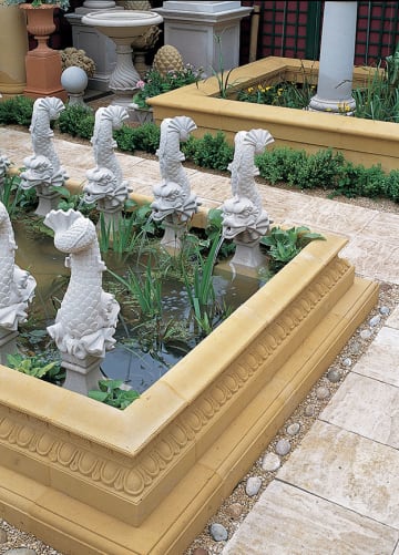 Straight Pool Surround kerb