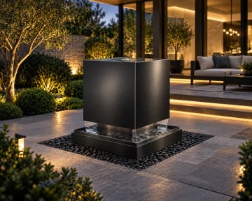 Floating Cube Water Feature