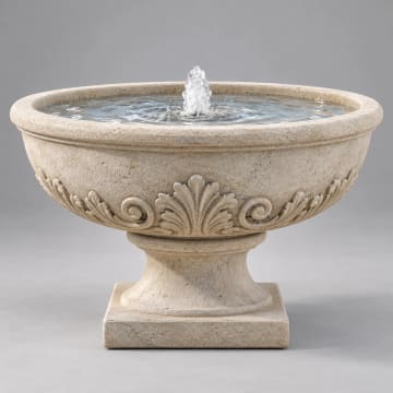 Mandalay Bubbler Fountain - Fiore Stone #2146-FM